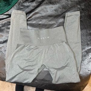 NVGTN Olive/Army Green Contour Seamless Leggings